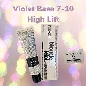 Redken Blonde Idol High Lift Conditioning Cream Hair Color 2 oz -Violet (VV)